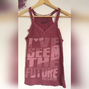 Vintage Volcom Tank Top Size Small Skater Tank Top Y2K